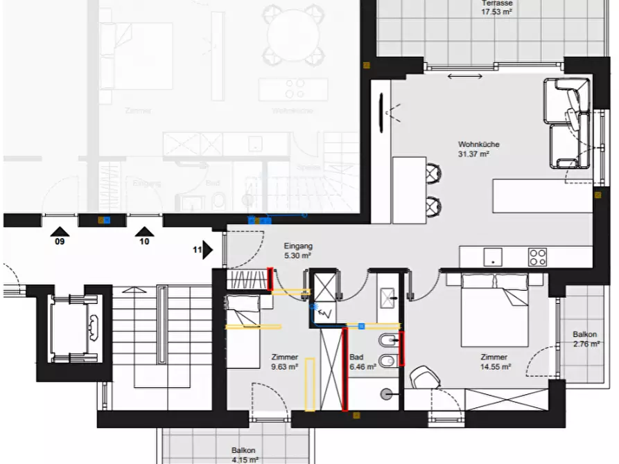 Immagine 12 di Appartamento in vendita  in Doladizza a Montagna .Montan.