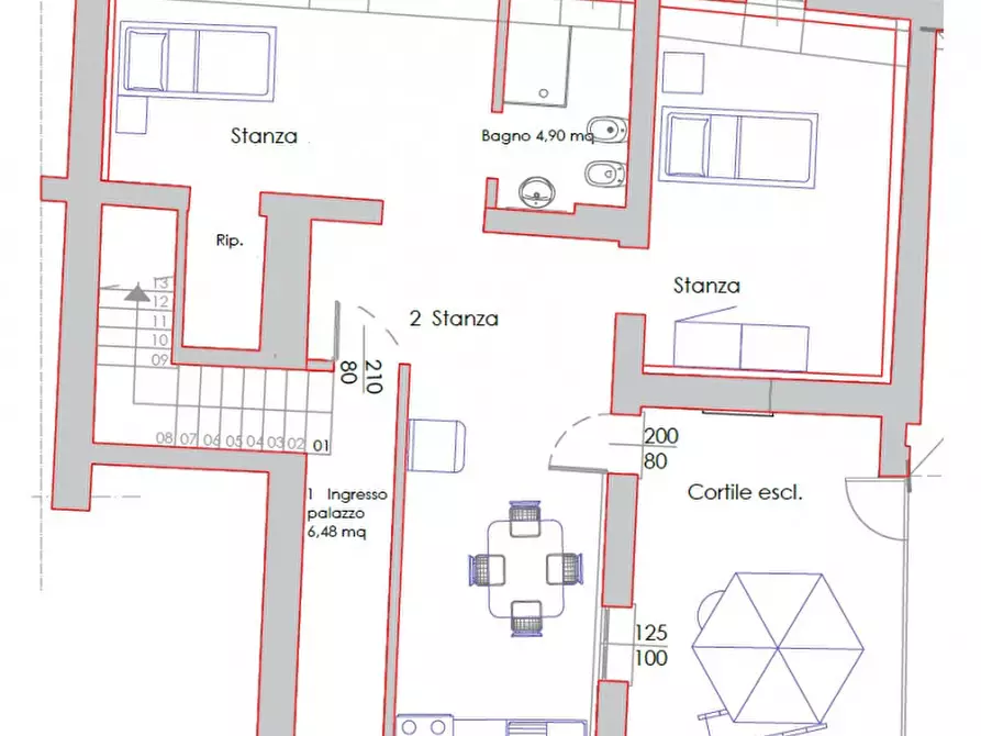 Immagine 8 di Appartamento in affitto  in VIA MORARO a Monselice