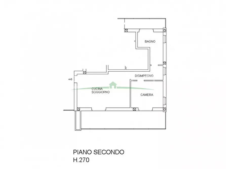 Immagine 28 di Appartamento in vendita  in Via Neive snc a Castagnito