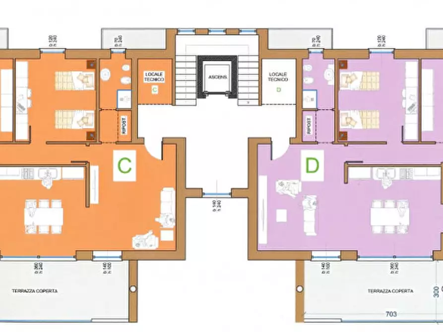 Immagine 8 di Appartamento in vendita  a Guarene