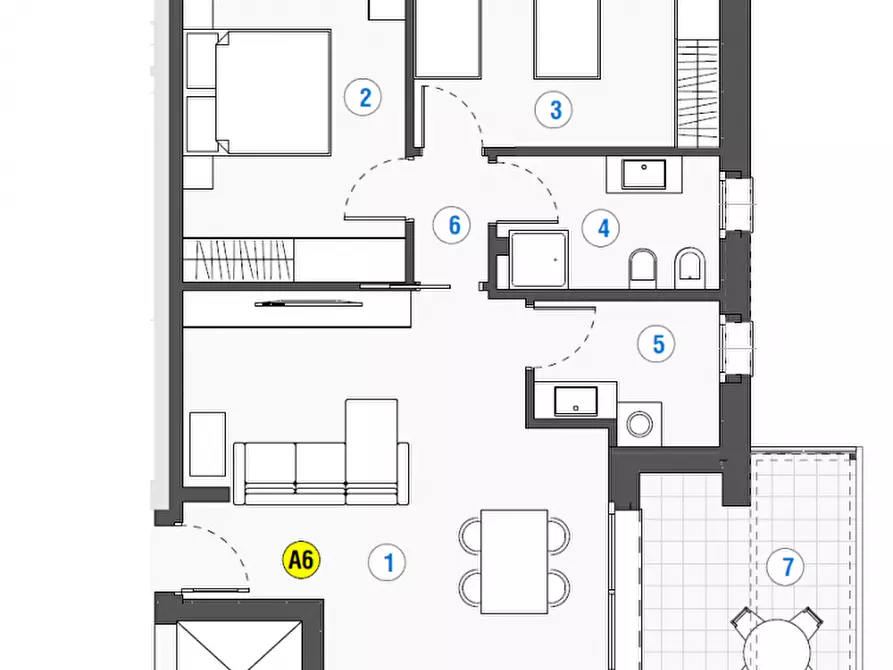 Immagine 10 di Appartamento in vendita  a Cassola