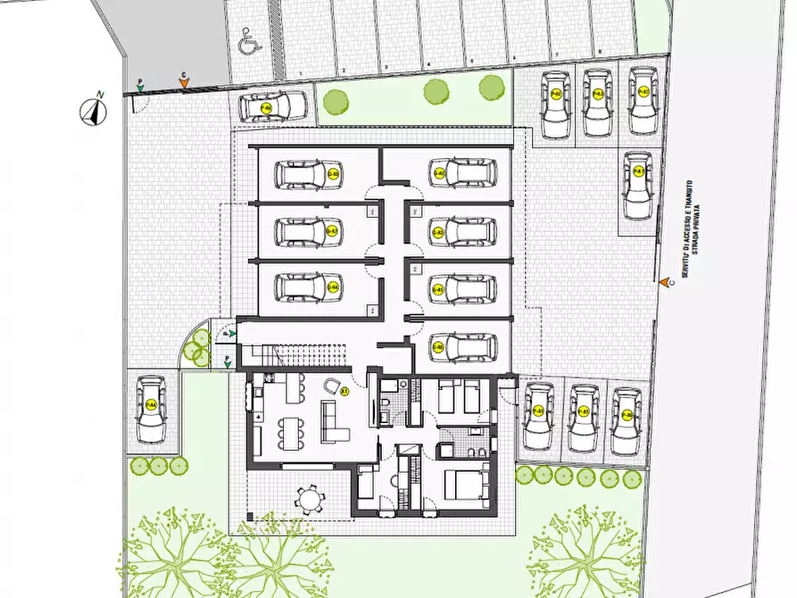 Immagine 9 di Attico in vendita  a Cassola