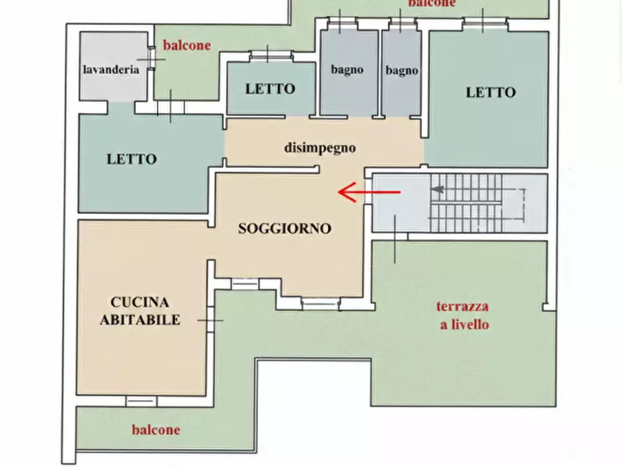Immagine 63 di Appartamento in vendita  in Via Salvo D'Acquisto 31 a Sternatia