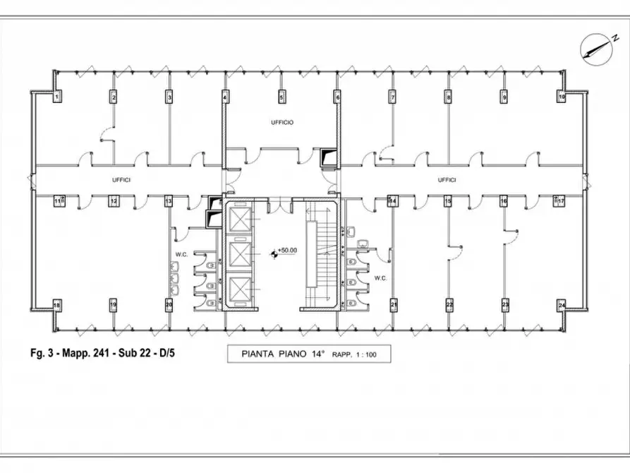 Immagine 21 di Ufficio in vendita  in Piazzale De Matthaeis, 41, 03100 Frosinone FR, Italia a Frosinone
