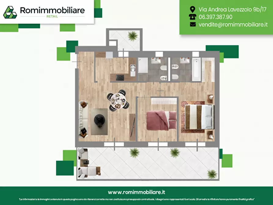 Immagine 18 di Appartamento in vendita  in Via Luigi De Marchi a Roma