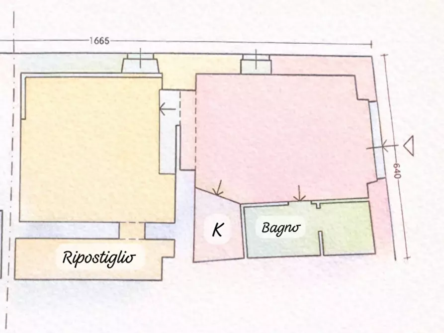 Immagine 18 di Appartamento in vendita  in San Giuliano a Arezzo