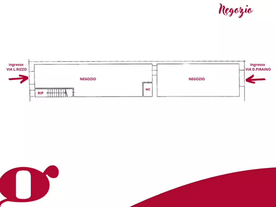 Immagine 2 di Negozio in affitto  in Via Domenico Piraino,21 a Milazzo