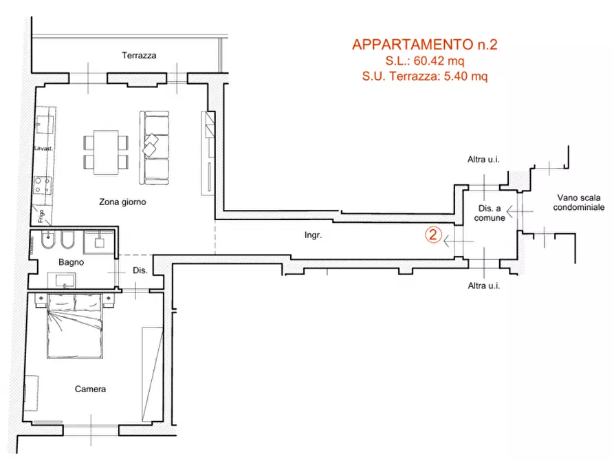 Immagine 9 di Appartamento in vendita  in LUNGARNO FERRUCCI a Firenze