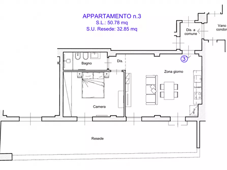 Immagine 9 di Appartamento in vendita  in LUNGARNO FERRUCCI a Firenze