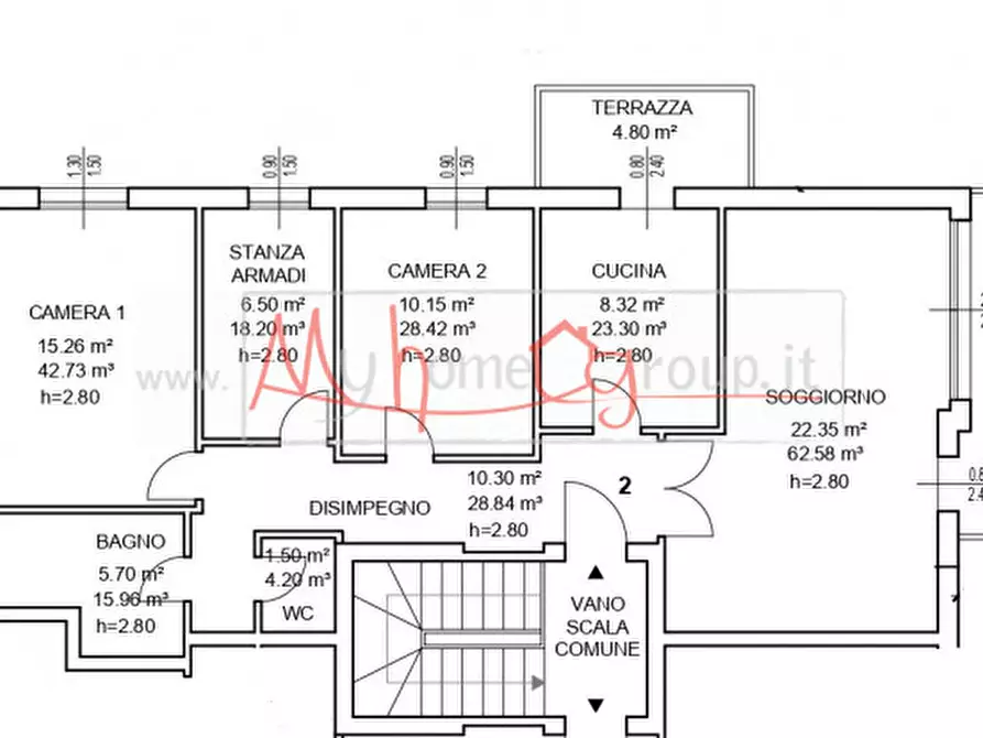 Immagine 10 di Appartamento in vendita  a Selvazzano Dentro