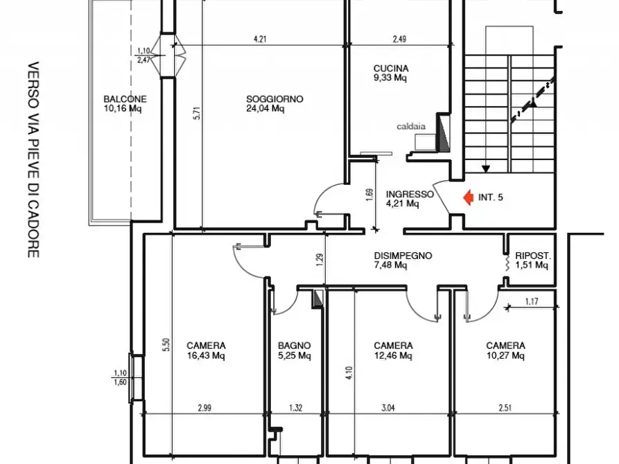 Immagine 30 di Appartamento in vendita  in Via Pieve di Cadore a Bologna