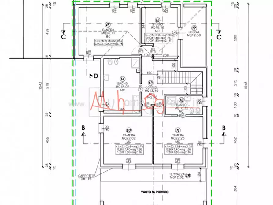 Immagine 17 di Villa in vendita  a Curtarolo