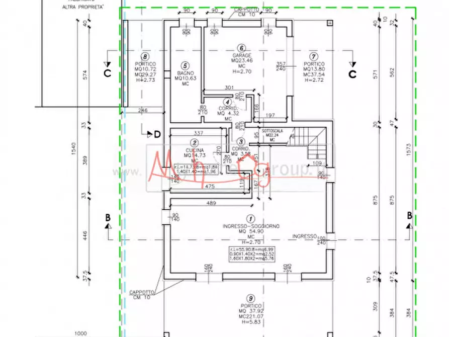 Immagine 18 di Villa in vendita  a Curtarolo
