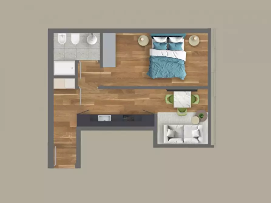 Immagine 9 di Appartamento in vendita  in VIA MUZIO ATTENDOLO DETTO SFORZA, 11 a Milano