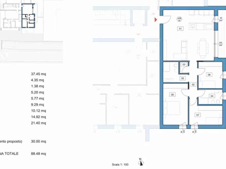 Immagine 11 di Appartamento in vendita  in Via Cavinello Ovest a Pianiga