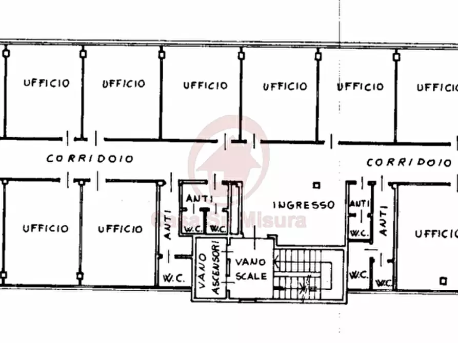 Immagine 16 di Ufficio in vendita  in Corso Stati Uniti a Padova