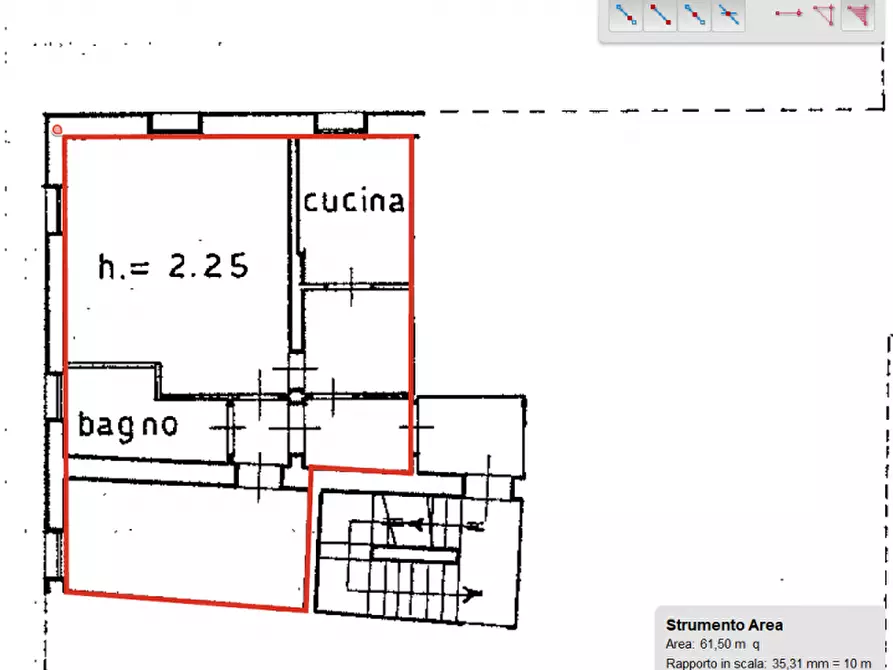 Immagine 19 di Appartamento in vendita  in Thiene Via Corso Garibaldi 36 a Thiene