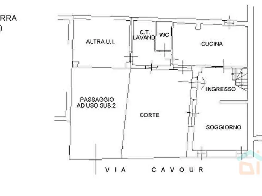 Immagine 43 di Villetta a schiera in vendita  in via cavour 11 a Ruda