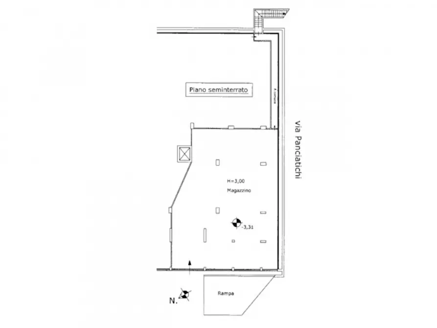 Immagine 2 di Magazzino in vendita  in Via Panciatichi, 38/6, 50127 Firenze FI, Italia a Firenze