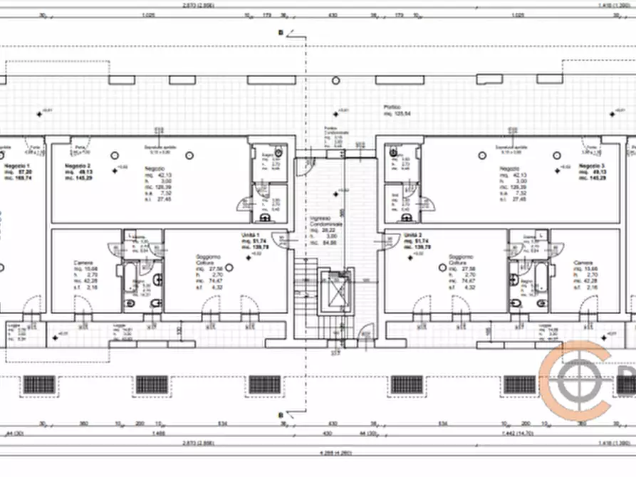 Immagine 3 di Ufficio in vendita  in Via Guglielmo Marconi a Albignasego