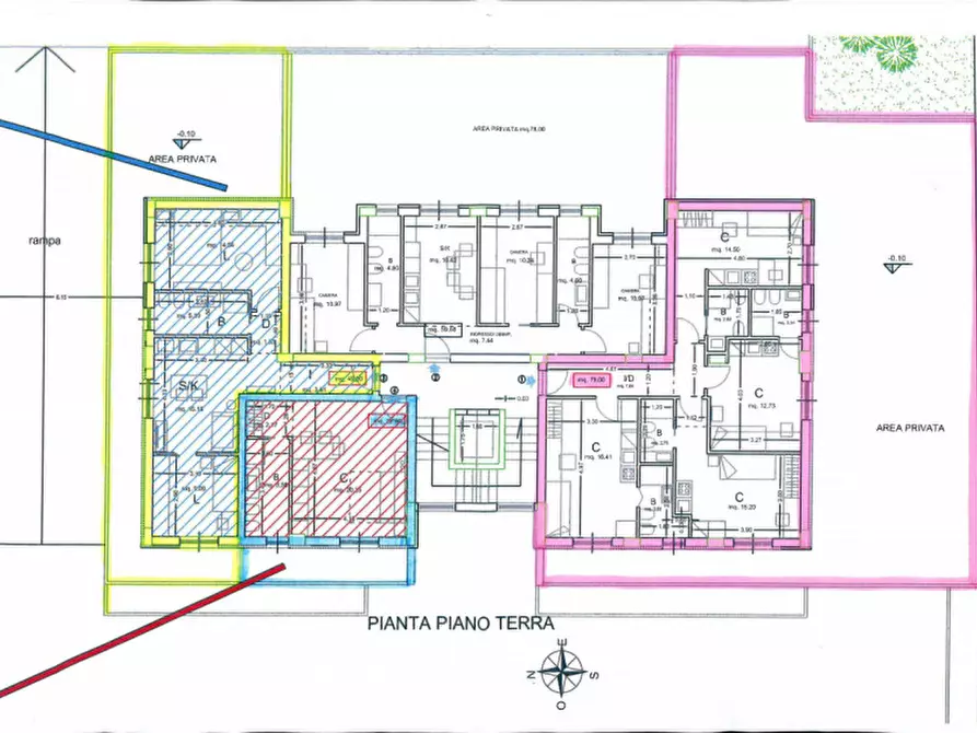 Immagine 2 di Appartamento in vendita  in Via Emanuela Setti Carraro, 7 a Fisciano