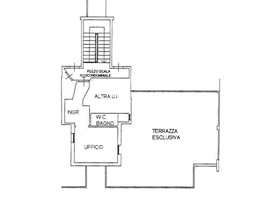 Immagine 16 di Ufficio in vendita  in VIALE EUROPA a Firenze