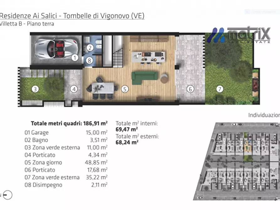 Immagine 41 di Villa in vendita  in Via vigonovese 60 a Padova