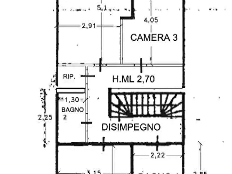Immagine 7 di Appartamento in vendita  in Via Buzzati, 39 a Sedico