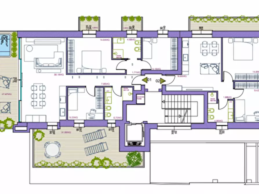 Immagine 20 di Appartamento in vendita  a Jesolo