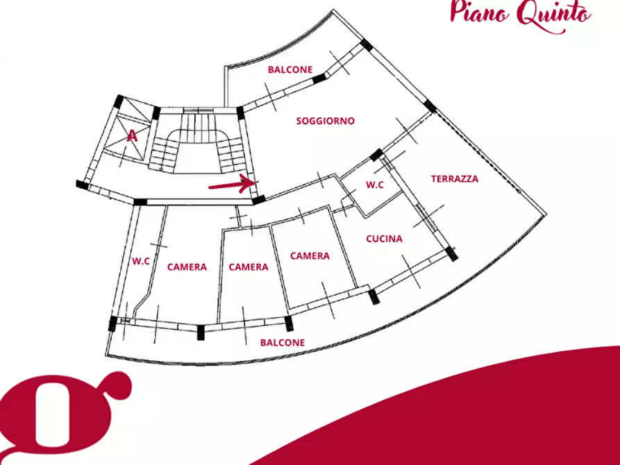 Immagine 48 di Attico in vendita  in Via San Giovanni a Milazzo