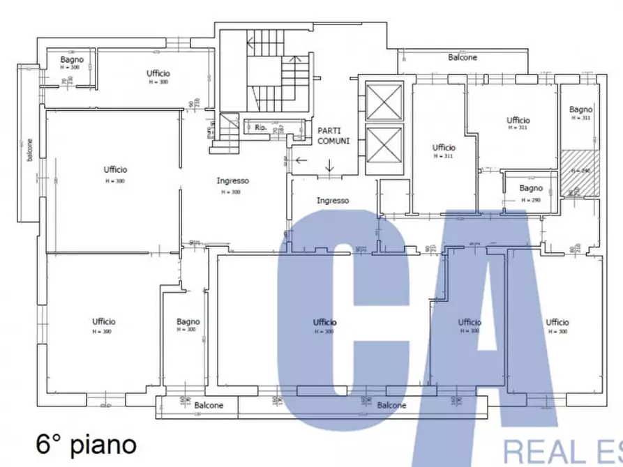 Immagine 14 di Ufficio in affitto  in PIAZZA DUCA D'AOSTA a Milano