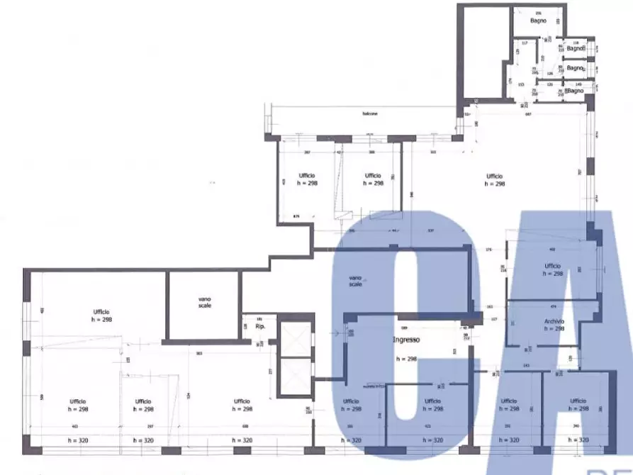 Immagine 16 di Ufficio in affitto  in PIAZZA DUCA D'AOSTA a Milano