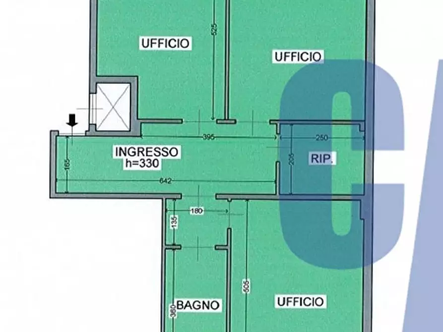 Immagine 11 di Ufficio in affitto  in VIA VITTOR PISANI a Milano