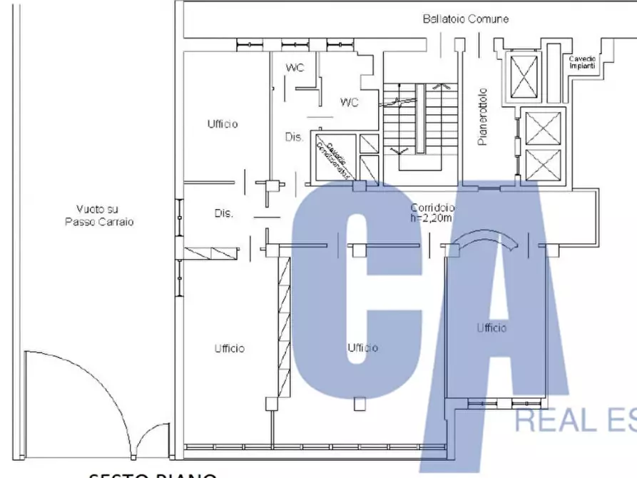 Immagine 15 di Ufficio in affitto  in VIA FILZI FABIO a Milano