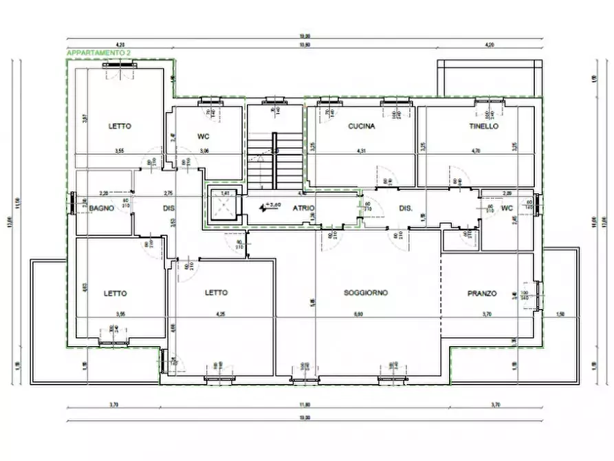 Immagine 76 di Appartamento in vendita  in VIA BORGARELLA 10 a San Mauro Torinese