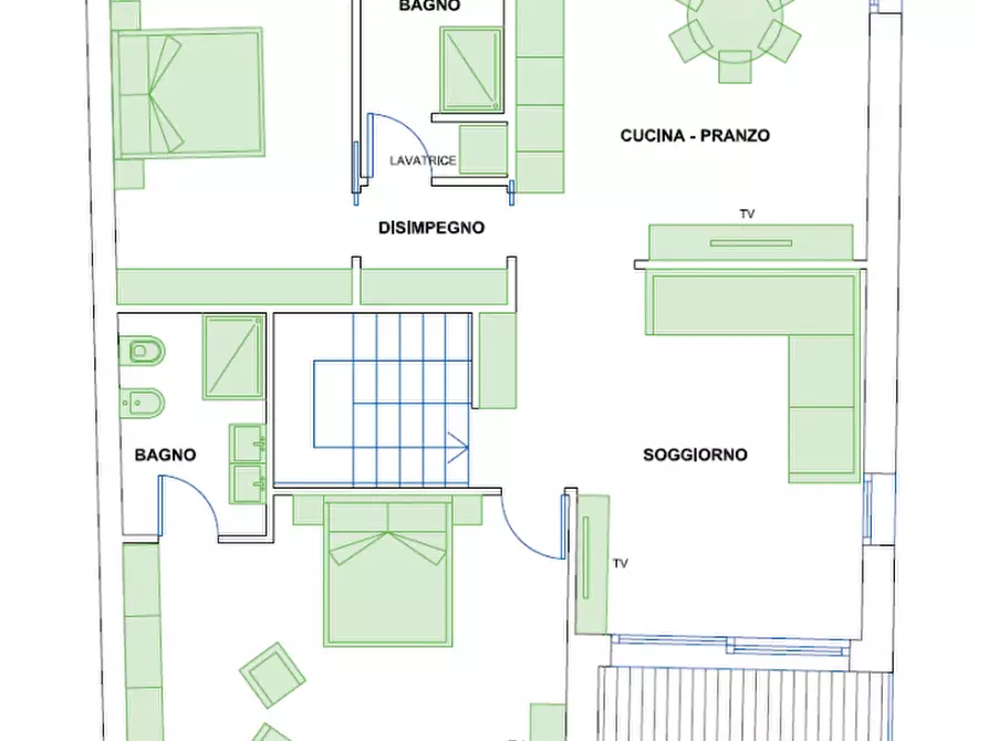 Immagine 2 di Appartamento in vendita  in Via Roma 2 a Veggiano