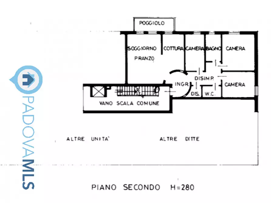 Immagine 22 di Appartamento in vendita  in Via Vittorio Saetta a Padova