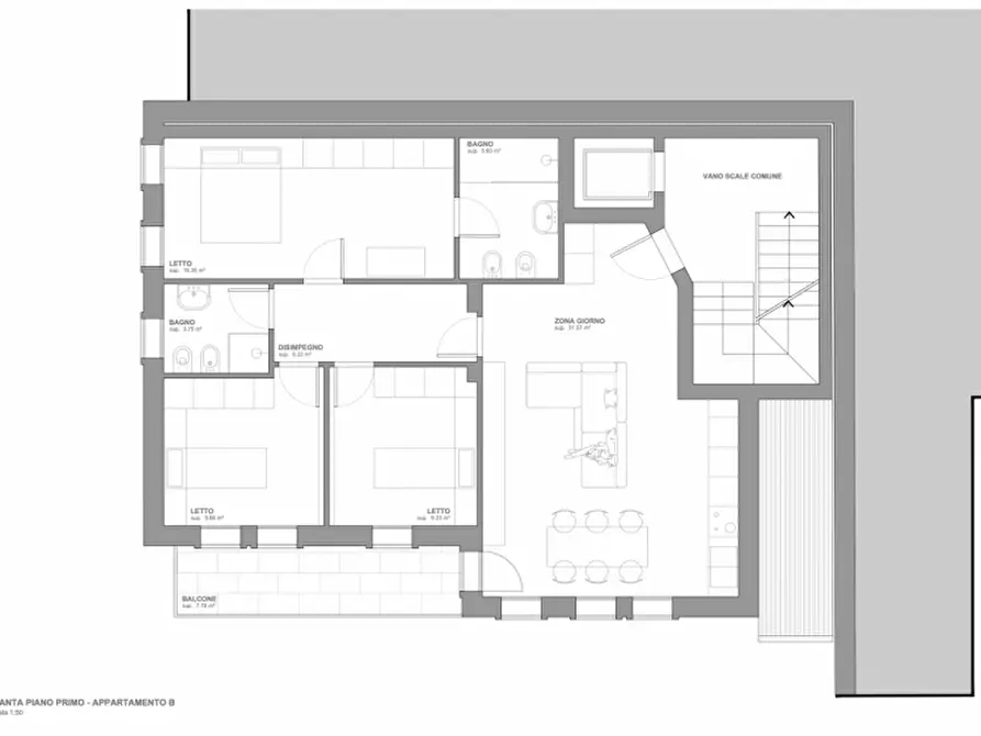 Immagine 9 di Appartamento in vendita  a Bussolengo