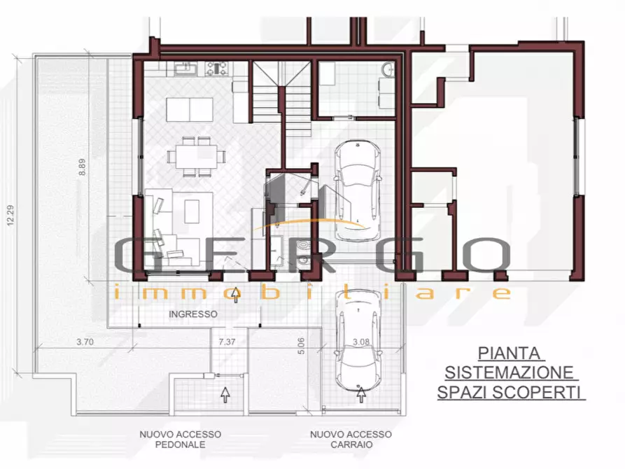 Immagine 20 di Casa trifamiliare in vendita  in Via Antonio Meucci a Montegrotto Terme