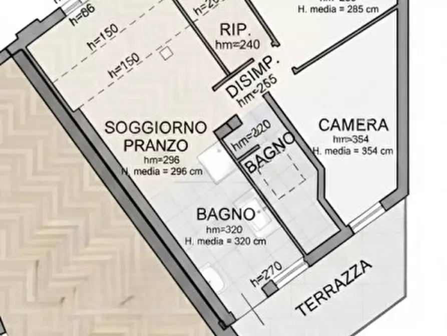 Immagine 13 di Appartamento in vendita  in Via Torino a Trebaseleghe