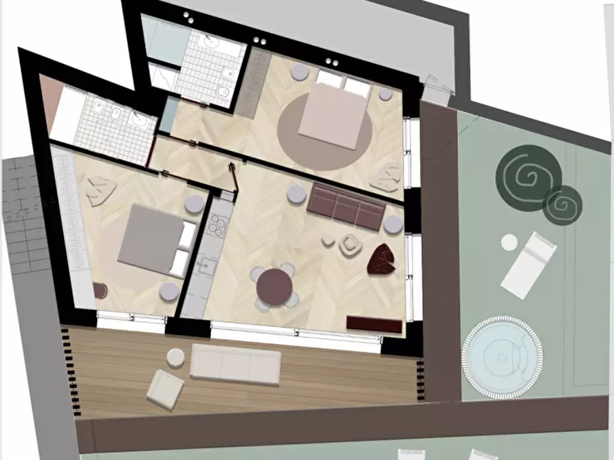 Immagine 8 di Villa in vendita  in Via Gioacchino Rossini a Torri Del Benaco