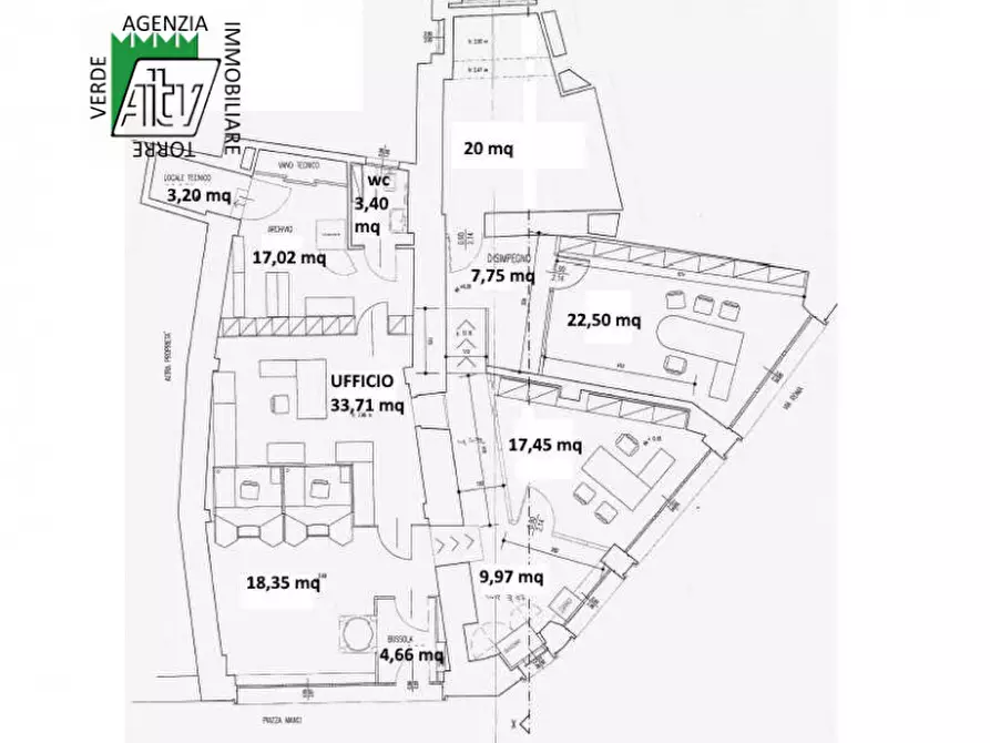 Immagine 29 di Ufficio in affitto  in Lavis piazza Matteotti a Lavis