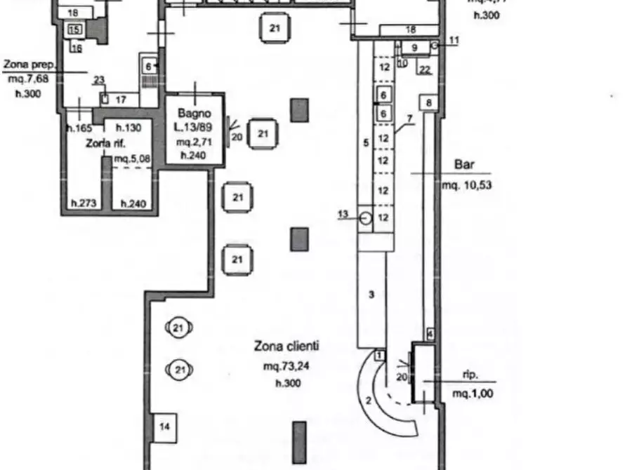 Immagine 14 di Attività commerciale in vendita  in VIA VERACINI a Firenze