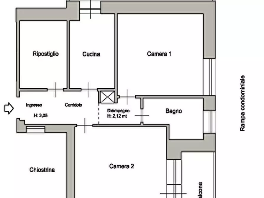 Immagine 10 di Appartamento in vendita  in Via Sisto IV, 151 a Roma