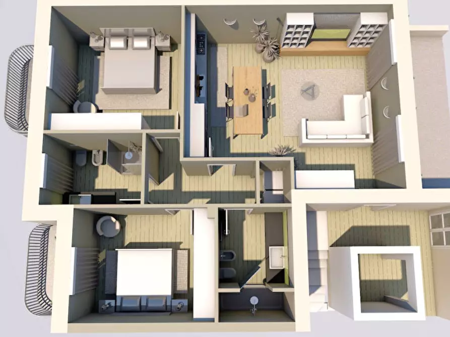 Immagine 8 di Appartamento in vendita  in Piazza 4 Novembre a Povegliano Veronese