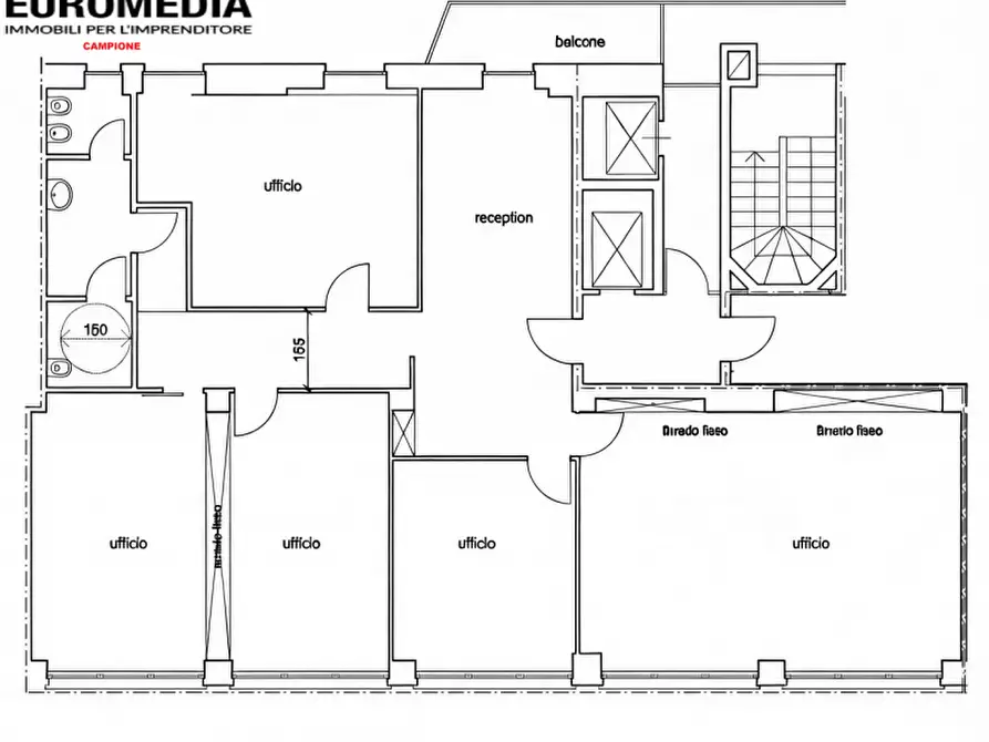 Immagine 9 di Ufficio in vendita  in Viale del Lavoro a San Martino Buon Albergo