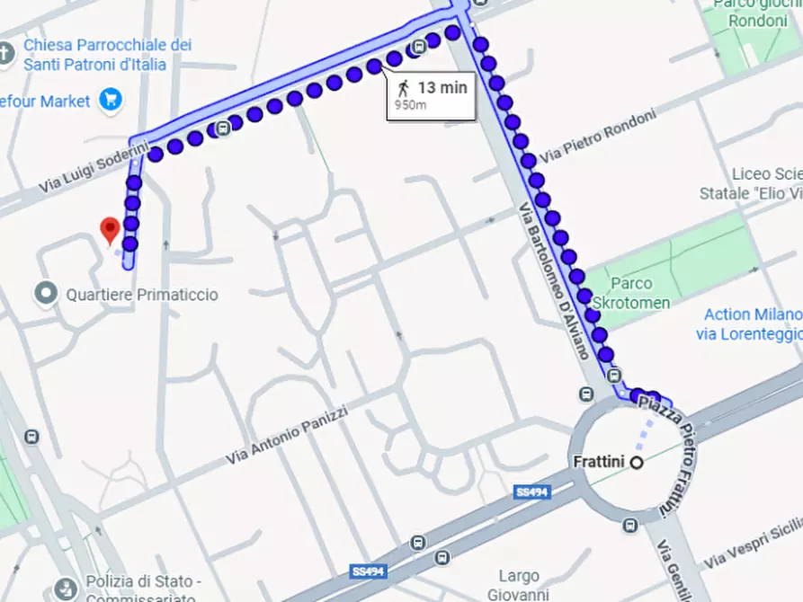 Immagine 12 di Appartamento in vendita  in Viale San Gimignano 9 a Milano