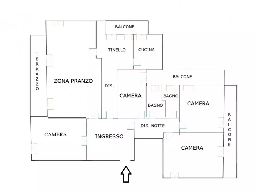 Immagine 48 di Appartamento in affitto  in Via Nicola Fabrizi a Modena