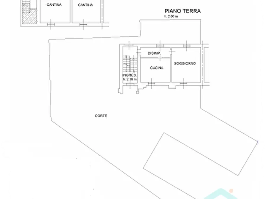 Immagine 21 di Villetta a schiera in vendita  in via della Ferrovia 13 a Tricesimo