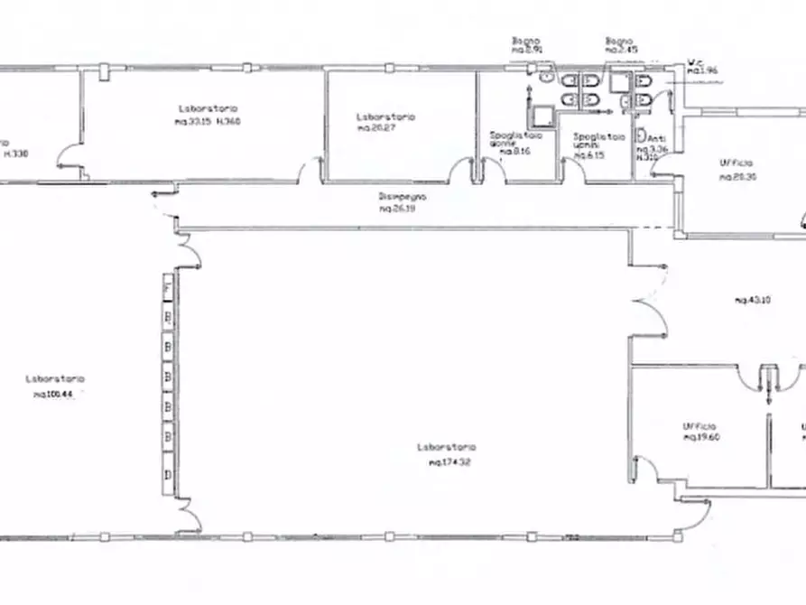 Immagine 1 di Capannone industriale in affitto  in Via Tecla Baldoni a Forli'